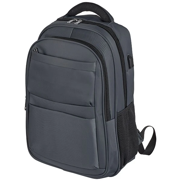 "קיוטו" תיק גב אורטופדי למחשב נייד עד 17.3 אינץ' עם יציאת USB לטעינה ניידים