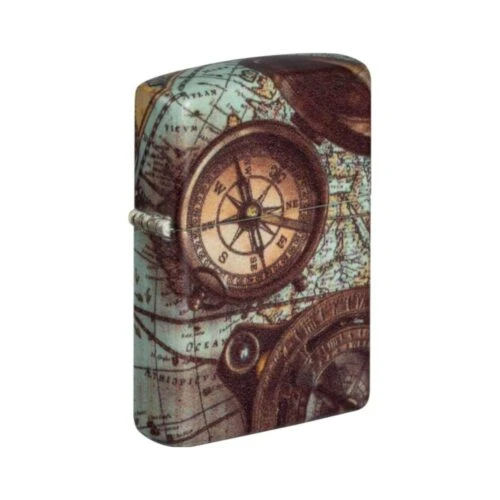 זיפו מצפן ומפה