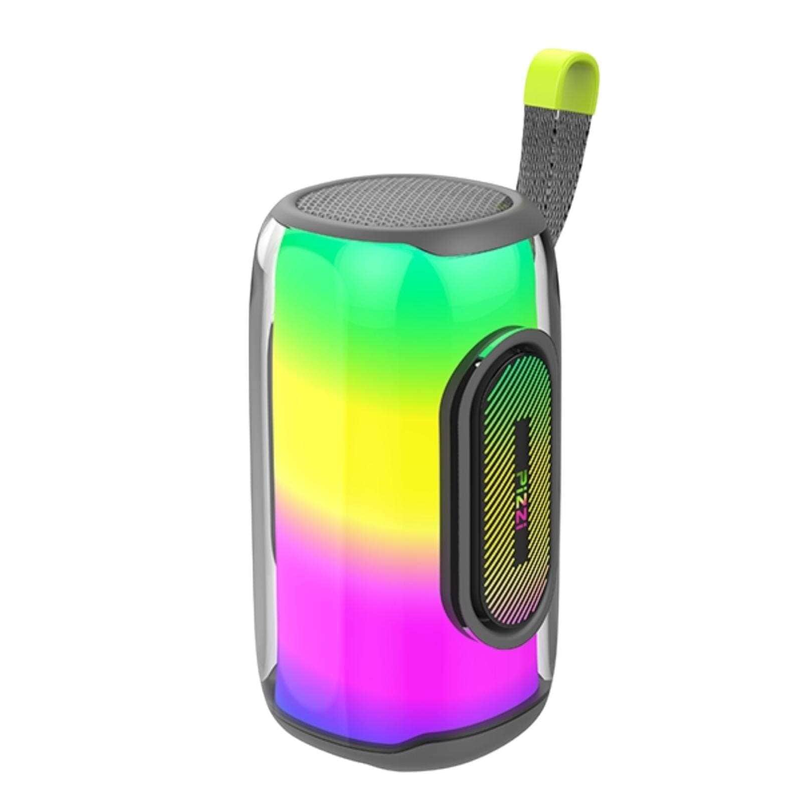 רמקול LuminoBeat עמיד במים עם תאורת לד מתחלפת 